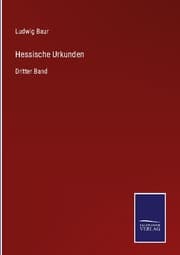 Cover von Hessische Urkunden