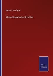 Cover von Kleine Historische Schriften