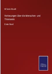 Cover von Vorlesungen über die Menschen- und Thierseele