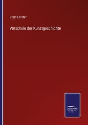 Cover von Vorschule der Kunstgeschichte