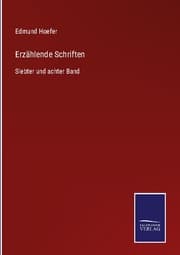 Cover von Erzählende Schriften
