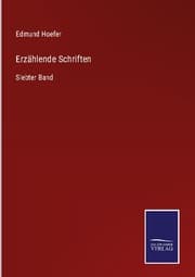 Cover von Erzählende Schriften
