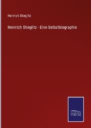 Cover von Heinrich Stieglitz - Eine Selbstbiographie
