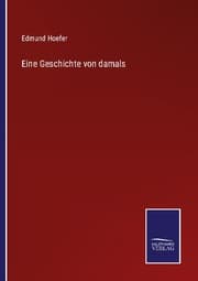 Cover von Eine Geschichte von damals