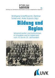 Cover von Bildung und Region