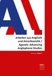Cover von AAA - Arbeiten aus Anglistik und Amerikanistik - Agenda: Advancing Anglophone Studies 50,1