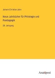 Cover von Neue Jahrbücher für Philologie und Paedagogik