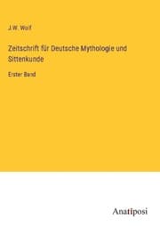 Cover von Zeitschrift für Deutsche Mythologie und Sittenkunde