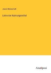 Cover von Lehre der Nahrungsmittel