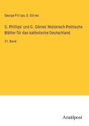 Cover von G. Phillips' und G. Görres' Historisch-Politische Blätter für das katholische Deutschland
