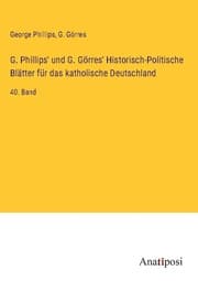 Cover von G. Phillips' und G. Görres' Historisch-Politische Blätter für das katholische Deutschland