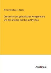 Cover von Geschichte des griechischen Kriegswesens von der Ältesten Zeit bis auf Pyrrhos