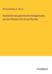 Cover von Geschichte des griechischen Kriegswesens von der Ältesten Zeit bis auf Pyrrhos