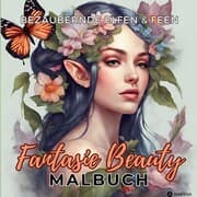 Cover von Malbuch für Erwachsene Bezaubernde Elfen und Feen Fantasie Beauty Anti-Stress mit magischen Waldfeen - Mystische Portraits Fantasy für Frauen Teenager Jugendliche Entspannung & Stressabbau