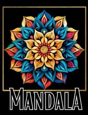 Cover von Mandala Malbuch Black