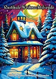 Cover von Ländliche Weihnachtsmotive zum Ausmalen