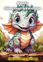 Cover von Bunte Dinosaurierwelten