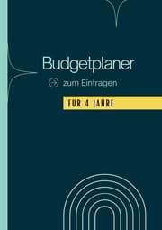 Cover von Budgetplaner für 4 Jahre