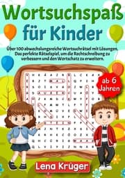 Cover von Wortsuchspaß für Kinder ab 6 Jahren