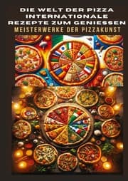 Cover von DIE WELT DER PIZZA: INTERNATIONALE REZEPTE ZUM GENIESSEN: Meisterwerke der Pizzakunst: Das ultimative Kochbuch für traditionelle und kreative Pizzarezepte - von klassisch bis glutenfrei und vegan