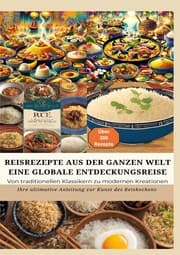 Cover von REISREZEPTE AUS DER GANZEN WELT: Eine globale Entdeckungsreise: Meisterwerke der Reisküche: - Ultimativer Guide für Reisliebhaber mit traditionellen und innovativen Rezepten aus aller Welt