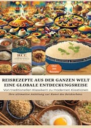 Cover von REISREZEPTE AUS DER GANZEN WELT: Eine globale Entdeckungsreise: Meisterwerke der Reisküche: - Ultimativer Guide für Reisliebhaber mit traditionellen und innovativen Rezepten aus aller Welt