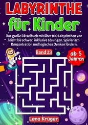 Cover von Labyrinthe für Kinder ab 5 Jahren - Band 23