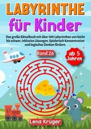 Cover von Labyrinthe für Kinder ab 5 Jahren - Band 26