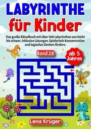 Cover von Labyrinthe für Kinder ab 5 Jahren - Band 28