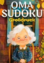 Cover von Oma Sudoku Großdruck - Geschenk für Oma