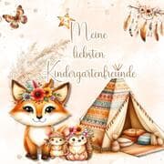 Cover von Meine liebsten Kindergartenfreunde - ein Freundebuch zum Ausfüllen und Ausmalen