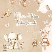 Cover von Meine liebsten Schulfreunde - Ein Ausfüllbuch für Kinder