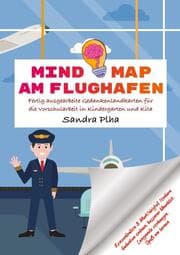 Cover von KitaFix-Mindmap Am Flughafen (Fertig ausgearbeitete Gedankenlandkarten für die Vorschularbeit in Kindergarten und Kita)