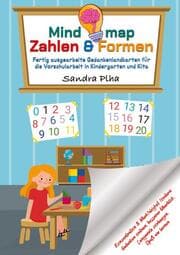 Cover von KitaFix-Mindmap Zahlen & Formen (Fertig ausgearbeitete Gedankenlandkarten für die Vorschularbeit in Kindergarten und Kita)