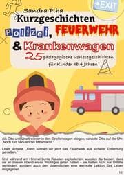 Cover von KitaFix-Kurzgeschichten Polizei, Feuerwehr und Krankenwagen