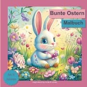 Cover von Bunte Ostern - Malbuch für Kinder