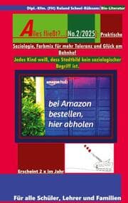 Cover von Alles fließt?...[No.2/2025]: Praktische Soziologie, Farbmix für mehr Toleranz und Glück am Bahnhof: Und es stellt sich die Frage; wie tolerant sind wir eigentlich noch?