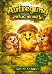 Cover von Aufregung im Eichenwald: Kindgerechte Wertevermittlung mit liebevoll gestalteten Illustrationen