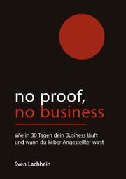 Cover von No Proof, No Business