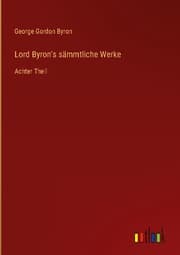 Cover von Lord Byron's sämmtliche Werke