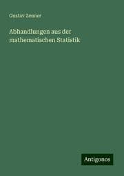 Cover von Abhandlungen aus der mathematischen Statistik