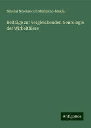 Cover von Beiträge zur vergleichenden Neurologie der Wirbelthiere