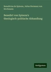 Cover von Benedict von Spinoza's theologisch-politische Abhandlung