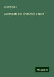 Cover von Geschichte des deutschen Volkes