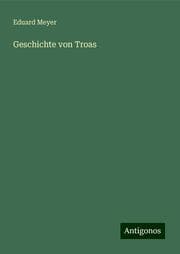 Cover von Geschichte von Troas