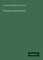Cover von Hermann und Dorothea