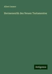 Cover von Hermeneutik des Neuen Testamentes