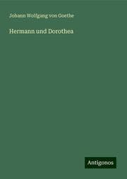 Cover von Hermann und Dorothea