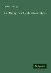Cover von Karl Mathy, Geschichte seines Lebens