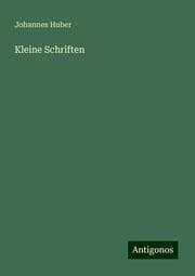 Cover von Kleine Schriften